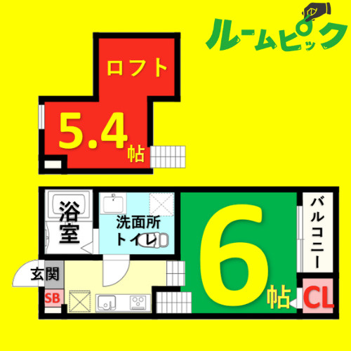アヴニール・モンテ　名古屋市賃貸　仲介手数料無料の間取り