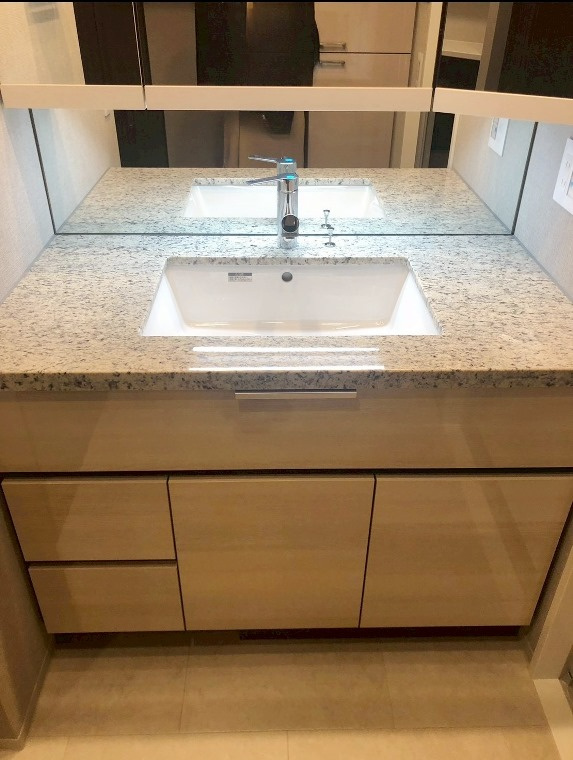 ヴェレーナシティ横浜根岸ザ・フロントの洗面所