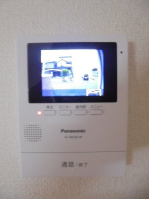 【セキュリティ】 | グリーン・コートⅡ | モニター付きインターホンです