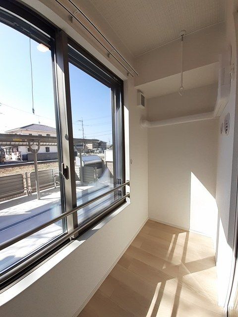 ラ・フレーズＦのバルコニー