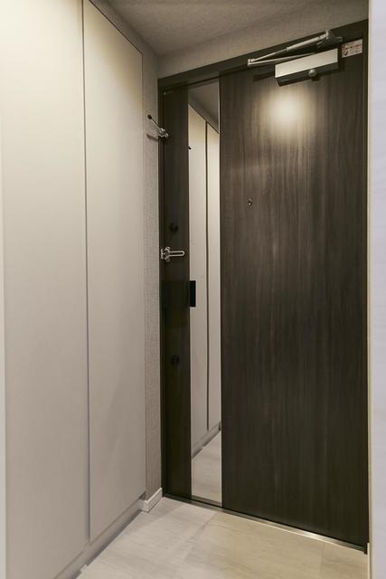 ザ・ライオンズフォーシア八丁堀の玄関|※写真は同タイプ住戸です。