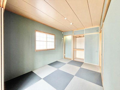 【和室】 | グラン・コート堺九間町 | 明るい陽射しが射し込む心地良い空間です♪