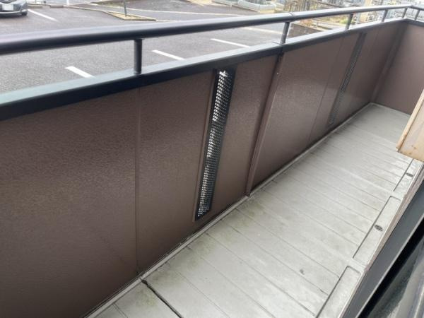 ソレアード上谷　B棟 のバルコニー