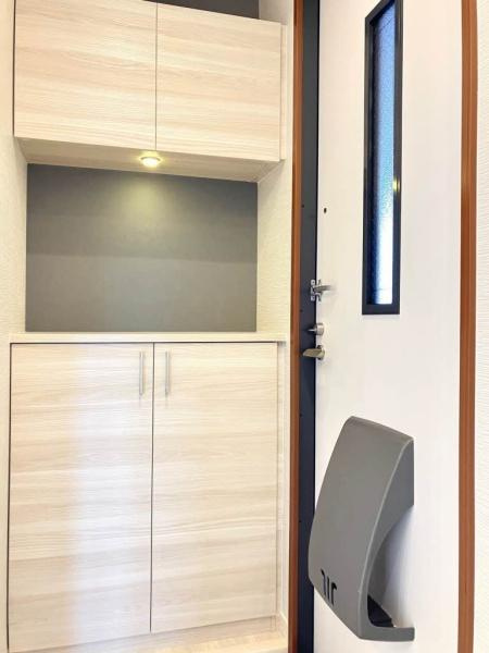 ルネッサ　Ａ棟の玄関