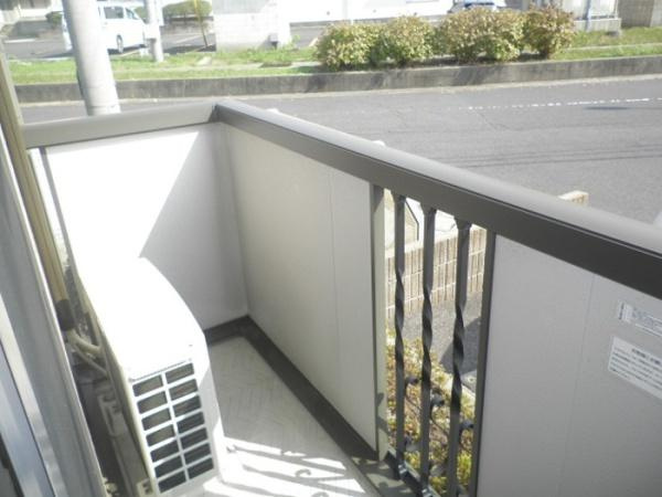 リビングタウン塩冶　Ａ棟のバルコニー