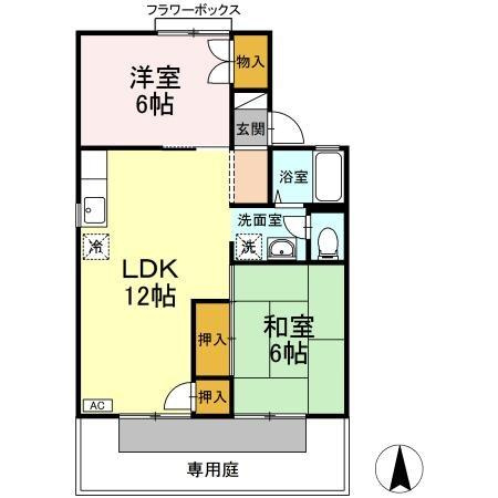 セジュール・アイの間取り