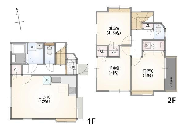 茅ヶ崎市室田２丁目の中古一戸建
