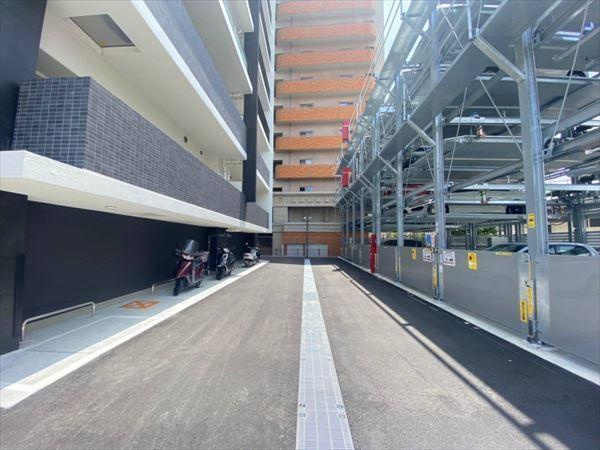 エステムコート和歌山Cityステーションフロントの駐車場