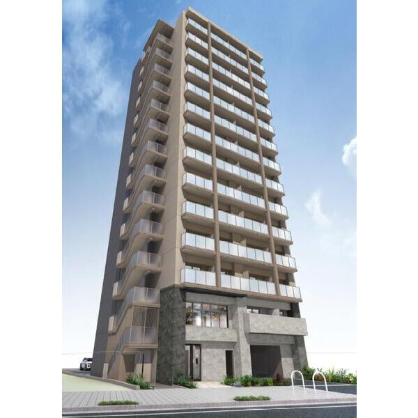 ワールドアイ大阪East Cityの外観パース