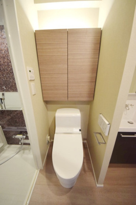 【トイレ】 | 江東区アルテシモコルソ | 落ち着いたトイレです