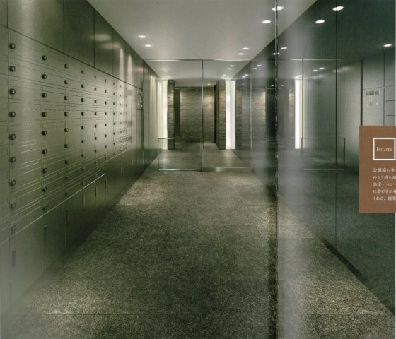 【エントランス】 | 江東区アルテシモコルソ | 落ち着いたエントランスです