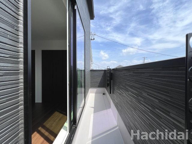 高浜本郷町第1期　新築住宅＜1号棟＞のバルコニー