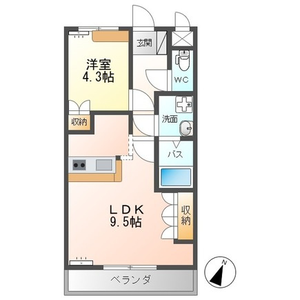 Ｐｒｏｓｐｅｒｉｔａ（プロスペリタ）の間取り|間取図