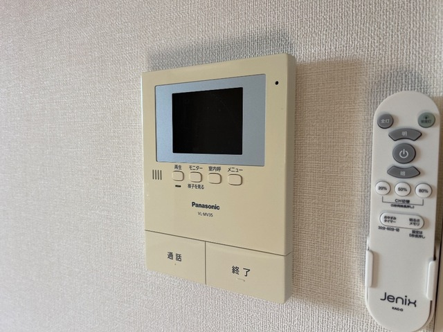 ルミエールⅡのセキュリティ|カメラ付インターホン