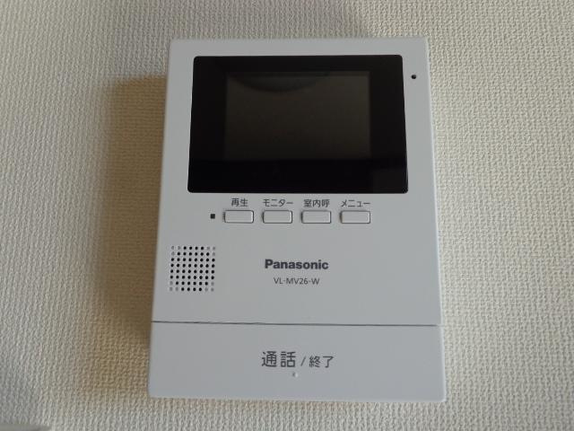 メゾン　ポルテのセキュリティ|カメラ付インターホン