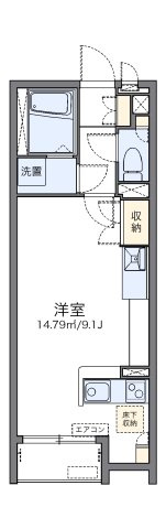 レオネクストカーサカメヤマの間取り|代表的な間取のため実際の間取とは異なる場合があります