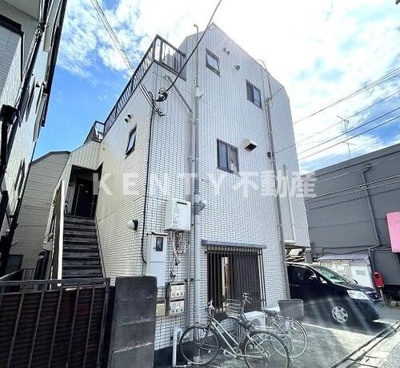【その他共用部分】 | 大嶋アパート | その他：自転車置き場 ※前回募集時／2023年9月の写真     （2023年9月撮影）