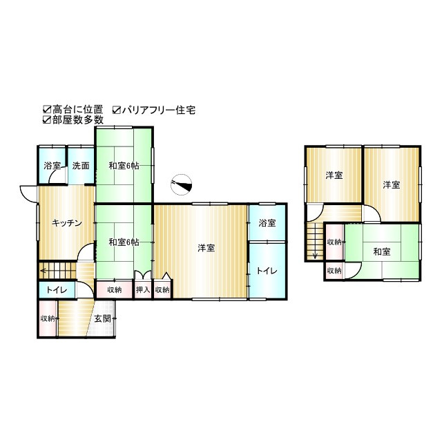 【間取り】の画像