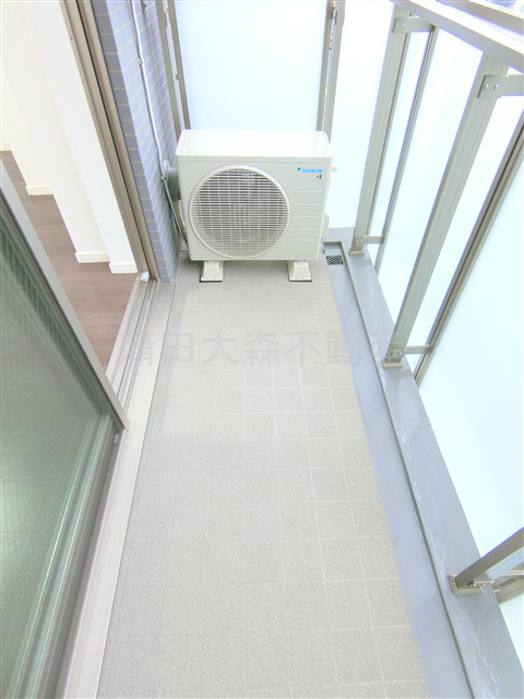 ベルシード蒲田Ⅱのバルコニー|バルコニー