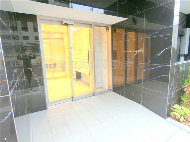 ベルシード蒲田Ⅱのエントランス