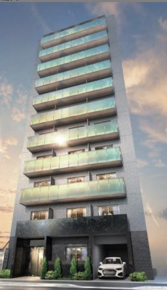 ベルシード蒲田Ⅱの外観パース