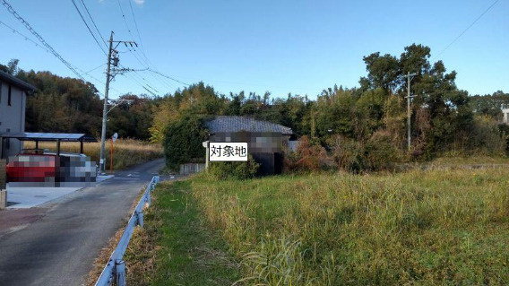 知多市南粕谷本町３丁目　売り土地