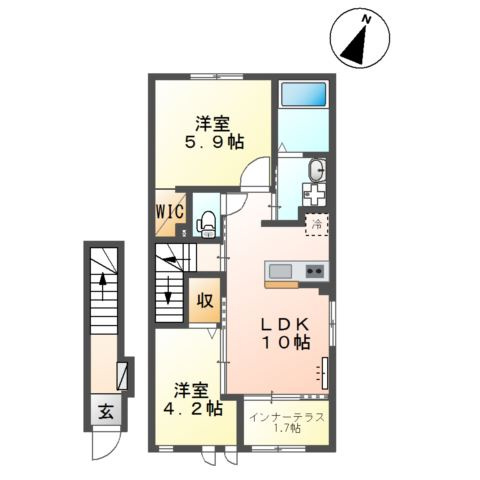 ルビアベルデの間取り