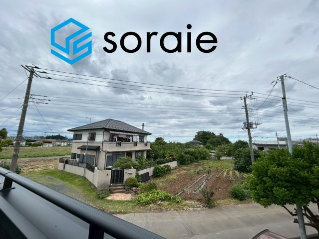 川越市鯨井全1棟　新築戸建の展望|令和8年6月4日撮影。