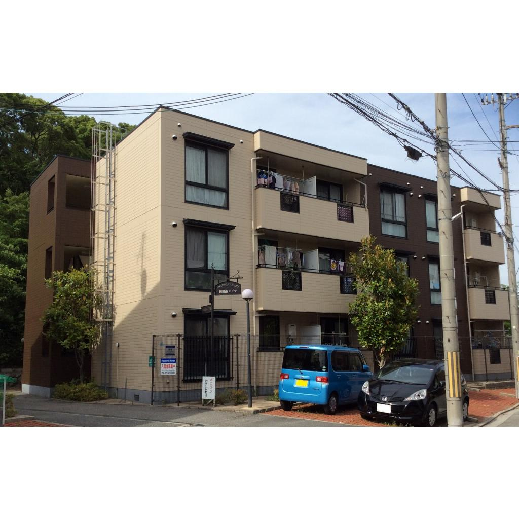 岡田山ハイツ　Ｂ棟の外観|外観です