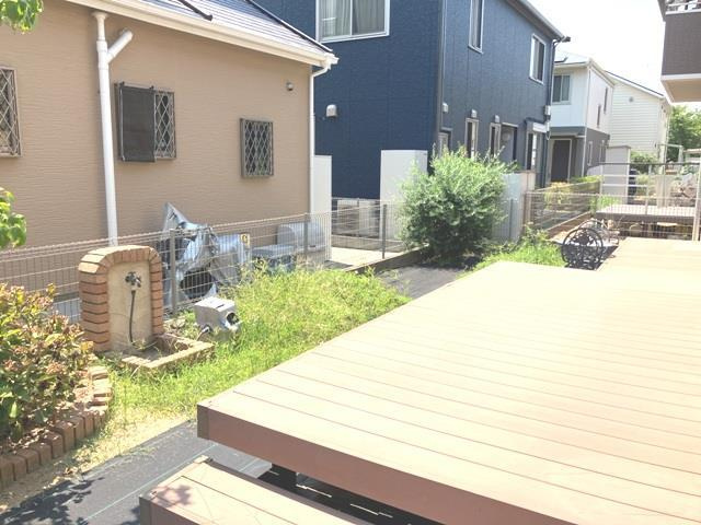 玉津町西河原戸建の庭|お庭です