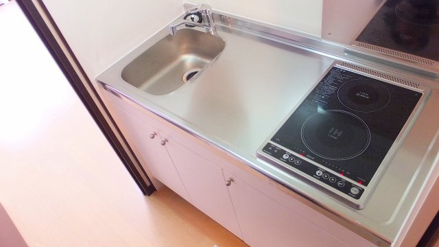 レオネクストミズキのキッチン|お料理しやすいキッチンです