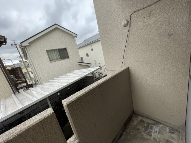 サニーコート寺田のバルコニー