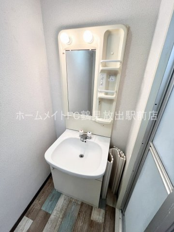 大阪市城東区諏訪２丁目の賃貸マンションの独立洗面台