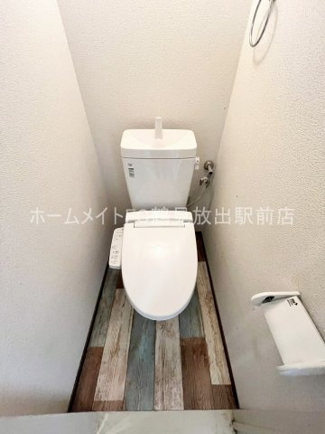 大阪市城東区諏訪２丁目の賃貸マンションのトイレ