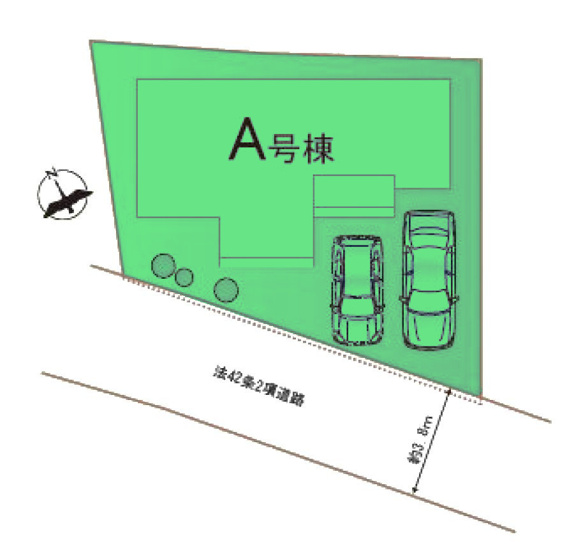 【区画図】 | ハートフルタウン高崎市若松町25ー① | JR高崎駅まで775ｍ！駅近隣の便利な好立地！
南小学校まで徒歩10分！