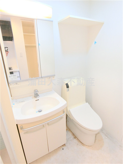 ガーデン蒲田の洗面所