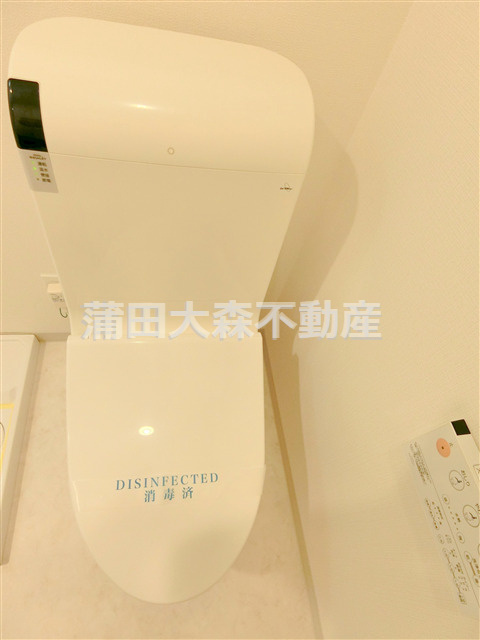 ガーデン蒲田のトイレ