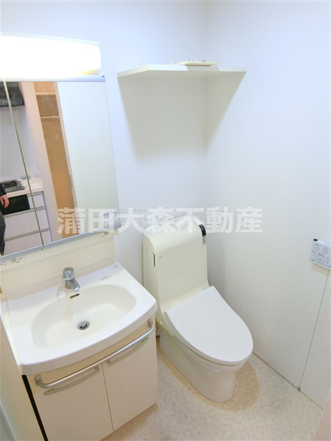 ガーデン蒲田の洗面所|洗面所　独立洗面台　