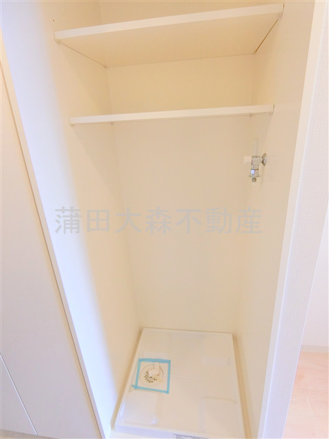 ガーデン蒲田の設備|室内洗濯機置場　