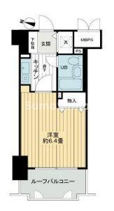 ライオンズマンション三宮東第２の間取り