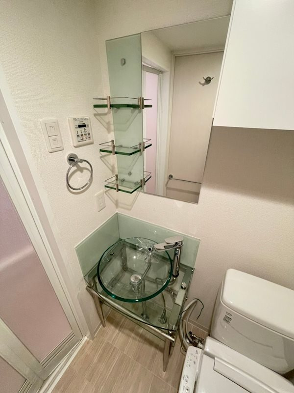 SERENiTE堺筋本町SUDの洗面所