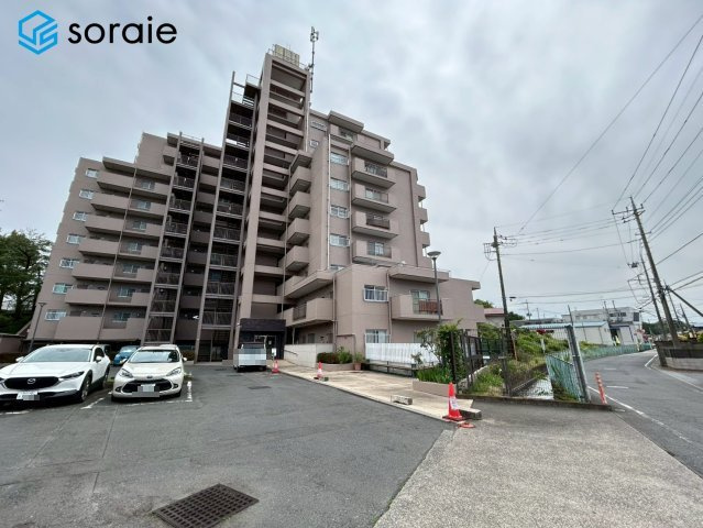 新狭山パークハイツの外観|4/21撮影