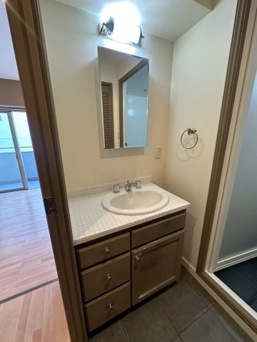 メイピース芦屋の洗面所