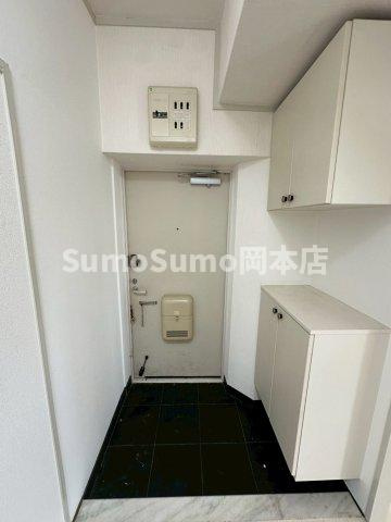 芦屋東山プリンスの玄関|きれいな玄関です