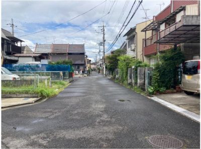 【前面道路含む現地写真】 | 橿原市中曽司町中古テラスハウス