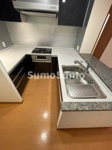 リーガル四ツ橋立売堀Ⅱのキッチン|きれいなキッチンです