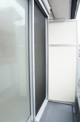 リブリ・ナンバーナインのバルコニー|お洗濯にも便利なバルコニー付き