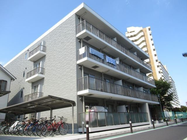 スカイグランデ八広A棟の外観