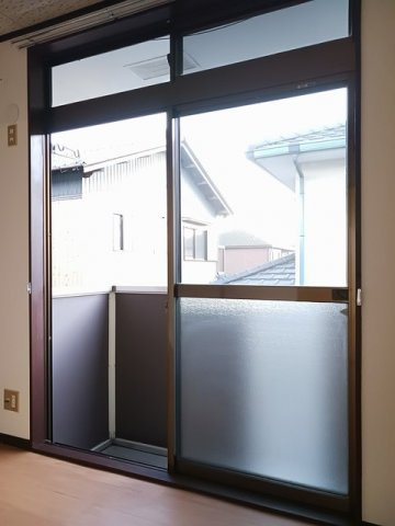 ドミール神明Ａのバルコニー