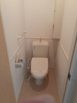 シンプルで使いやすいトイレです